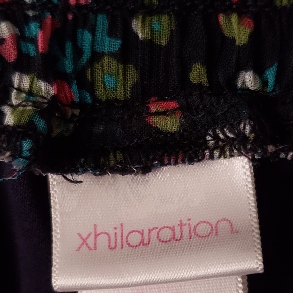 Target Xhilaration Floral Print Mini Skirt - XL - Picture 3 of 3